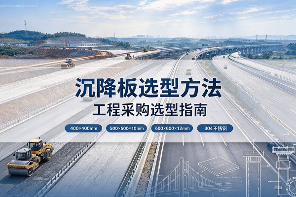 万宁沉降板选择方法