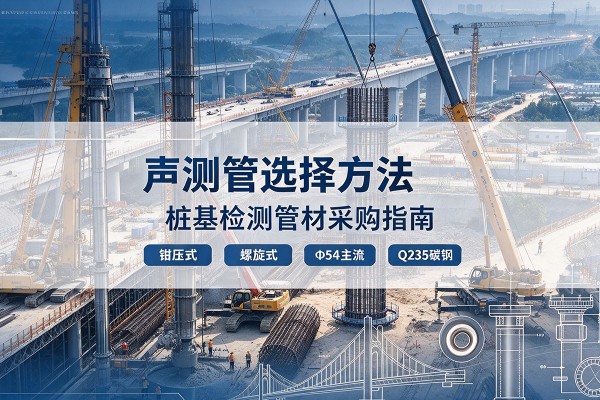 万宁声测管选型标准