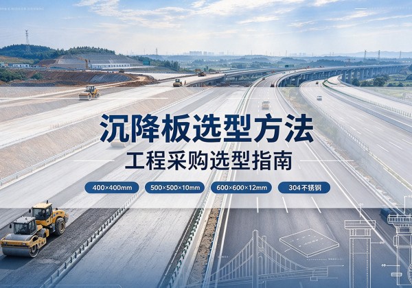 万宁沉降板选择方法