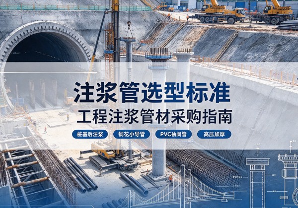 万宁注浆管选型标准